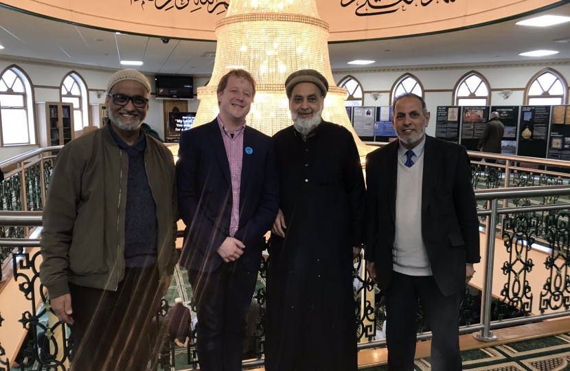 At the Masjid Ghousia
